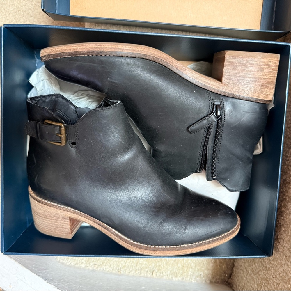 Cole Haan Black Ankle Boots
